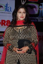 Kanchan Adhikari at ITA Awards red carpet in Mumbai on 1st Nov 2014